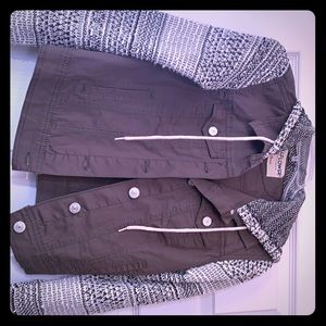 Mid Jean green jacket